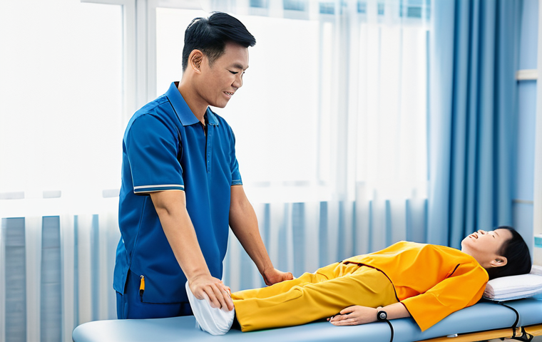 작업치료사 이직 시 필수 서류 - **Prompt 1: A Meticulously Organized Professional**
A Vietnamese ergonomic therapist, a woman in... 작업치료사 이직 시 필수 서류 - **Prompt 1: A Meticulously Organized Professional**
A Vietnamese ergonomic therapist, a woman in...