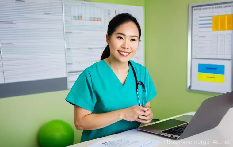 작업치료사의 치료 성과 기록 관리 - **Prompt 1: The Transition to Digital Efficiency in Occupational Therapy**
    "A Vietnamese female ...