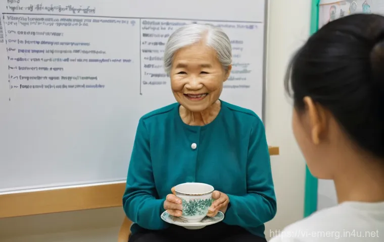 작업치료사의 단기 성과 목표 - **Prompt 1: A Moment of Shared Hope and Progress**
    "A warmly lit scene inside a modern, clean ph...
