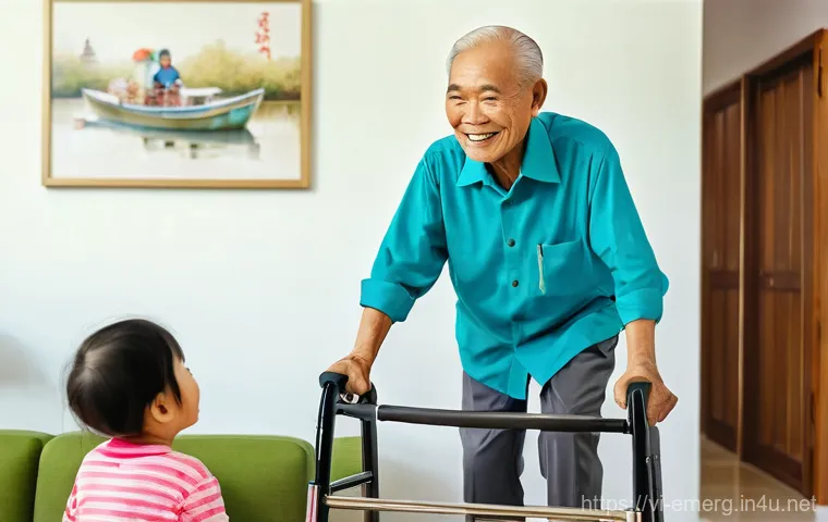 작업치료사의 단기 성과 목표 - **Prompt 2: Empowered Rehabilitation with Technology**
    "A dynamic image of a young Vietnamese ad...