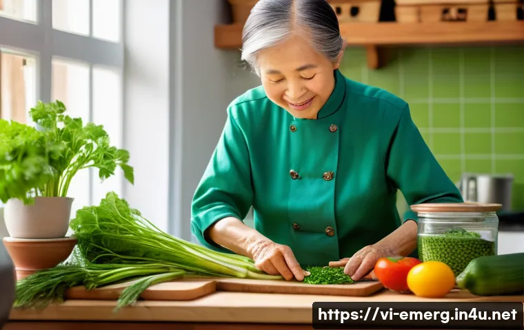 작업치료사의 환자 치료 성공 경험 - **Prompt 1: Regaining Independence in Daily Life**
"A cozy and brightly lit kitchen scene, featu...