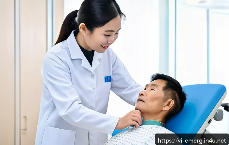 작업치료사 직무 교육 과정 - A professional occupational therapist in a modern Vietnamese rehabilitation center, wearing a clean ...